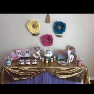 Unicorn birthday decorations